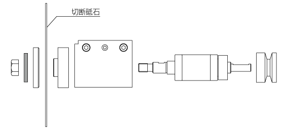 BD2主軸部周辺消耗部品図_詳細 | 切断機【平和テクニカ ファイン BD2主軸部周辺消耗部品図_詳細 | 切断機【平和テクニカ ファイン