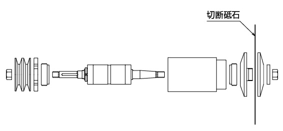 N-7型汎用タイプ / N-7型ピン専用タイプ 主軸部周辺消耗部品図_詳細 
